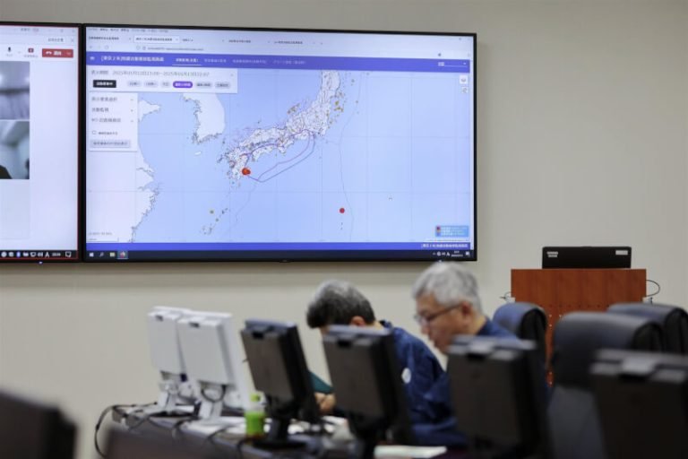 日本南海海槽30年內發生巨大地震機率 升至約80%